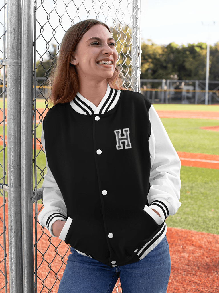 Letterman Varsity Jacket | Essentia Unisex Adult Cotton Blend Jacket