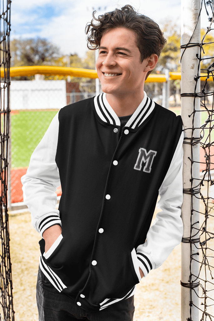 Letterman Varsity Jacket | Essentia Unisex Adult Cotton Blend Jacket
