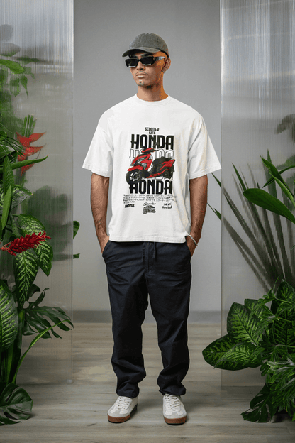 Honda Scooter Fan Tee: Street Life Apparel - Essentia Attire