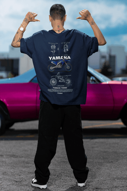 Yamaha YZ250 Motorbike: Off-Road Engineering Tee - Essentia Attire