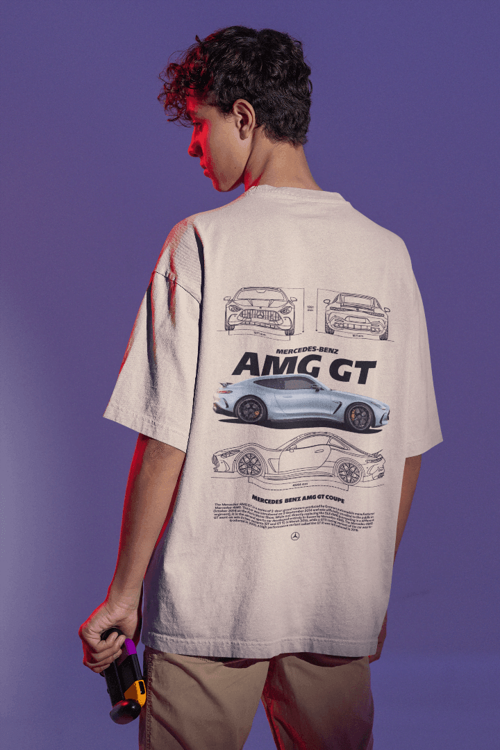 Mercedes-Benz AMG GT: High-Performance Car Graphic Tee - Essentia Attire