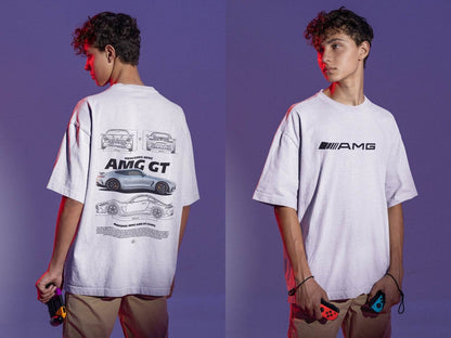 Mercedes-Benz AMG GT: High-Performance Car Graphic Tee - Essentia Attire