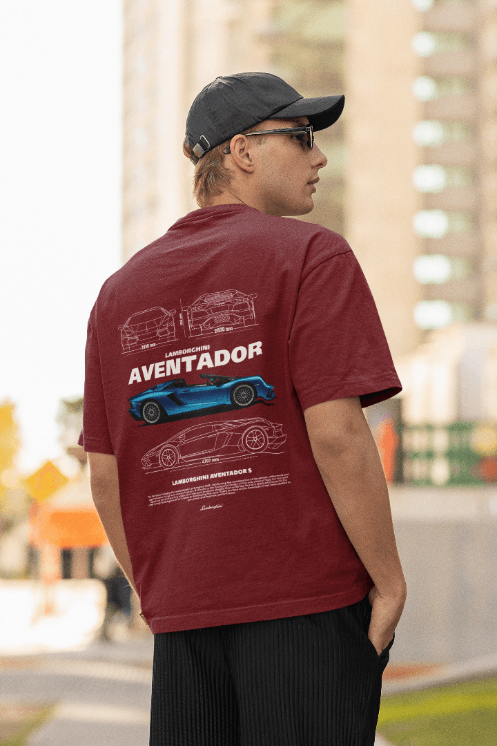 Lamborghini Aventador S: Premium Supercar Design Tee - Essentia Attire