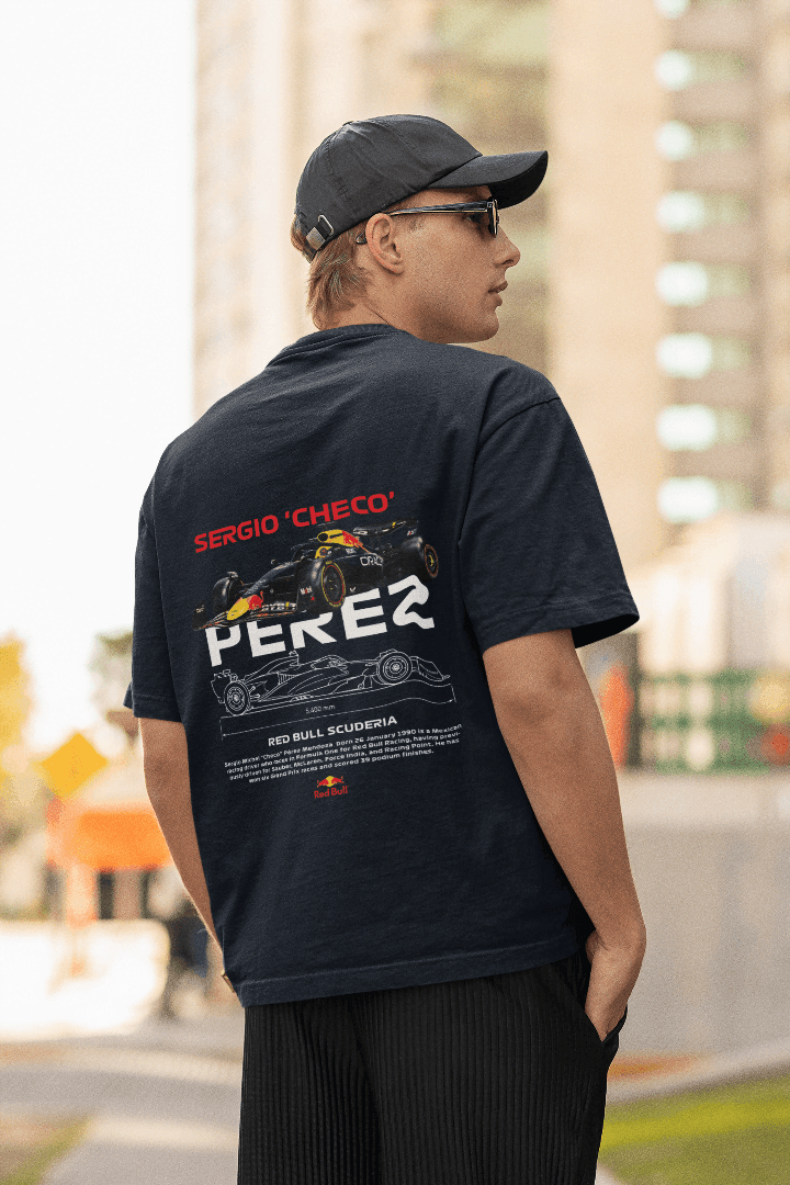 F1 Sergio Pérez Motorsport: Premium Racing Tee - Essentia Attire