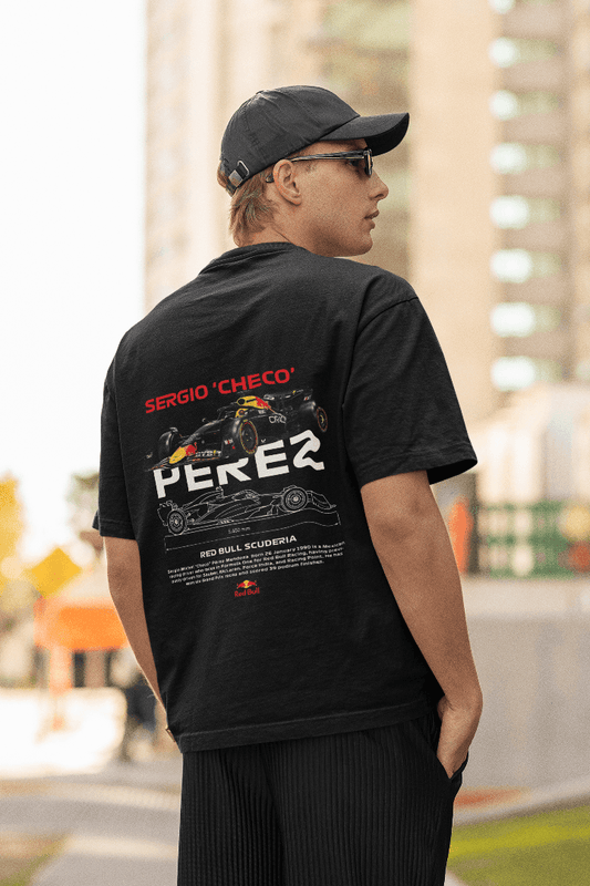 F1 Sergio Pérez Motorsport: Premium Racing Tee - Essentia Attire