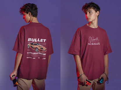 Iconic Orange Supra Mk4 "Bullet": JDM Street Racing Design Tee - Essentia Attire