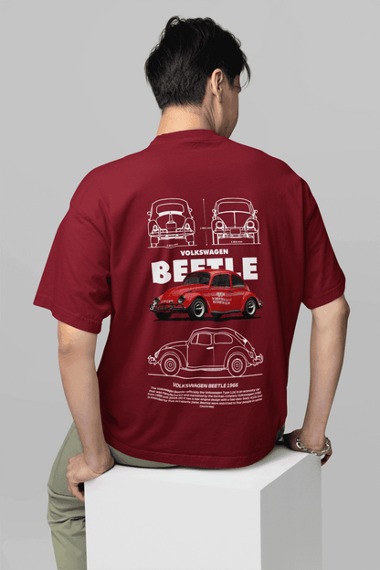 Volkswagen Beetle 1966 Blueprint: Classic Bug Car - Essentia Attire