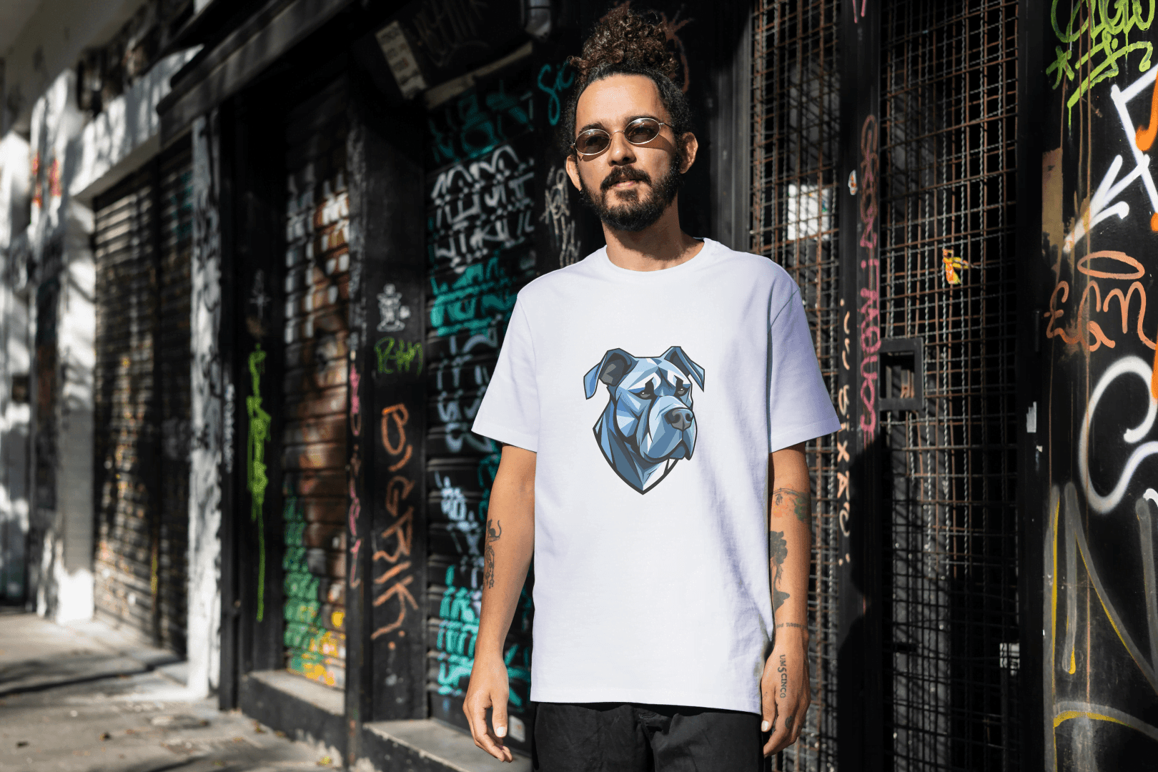 Loyal Pitbull Graphic: Animal Lover Statement Tee - Essentia Attire