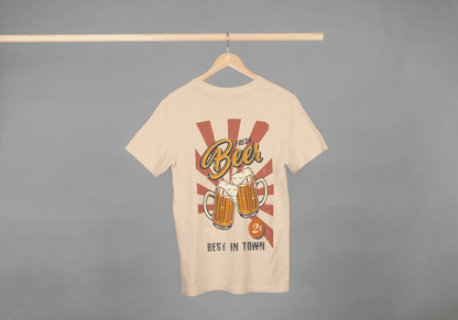 Men's Classic Beer Sunburst: Old School Brewery Tee - Essentia Attire