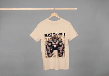 Beast of Jungle Rainbow: Gorilla Strength Graphic Tee - Essentia Attire