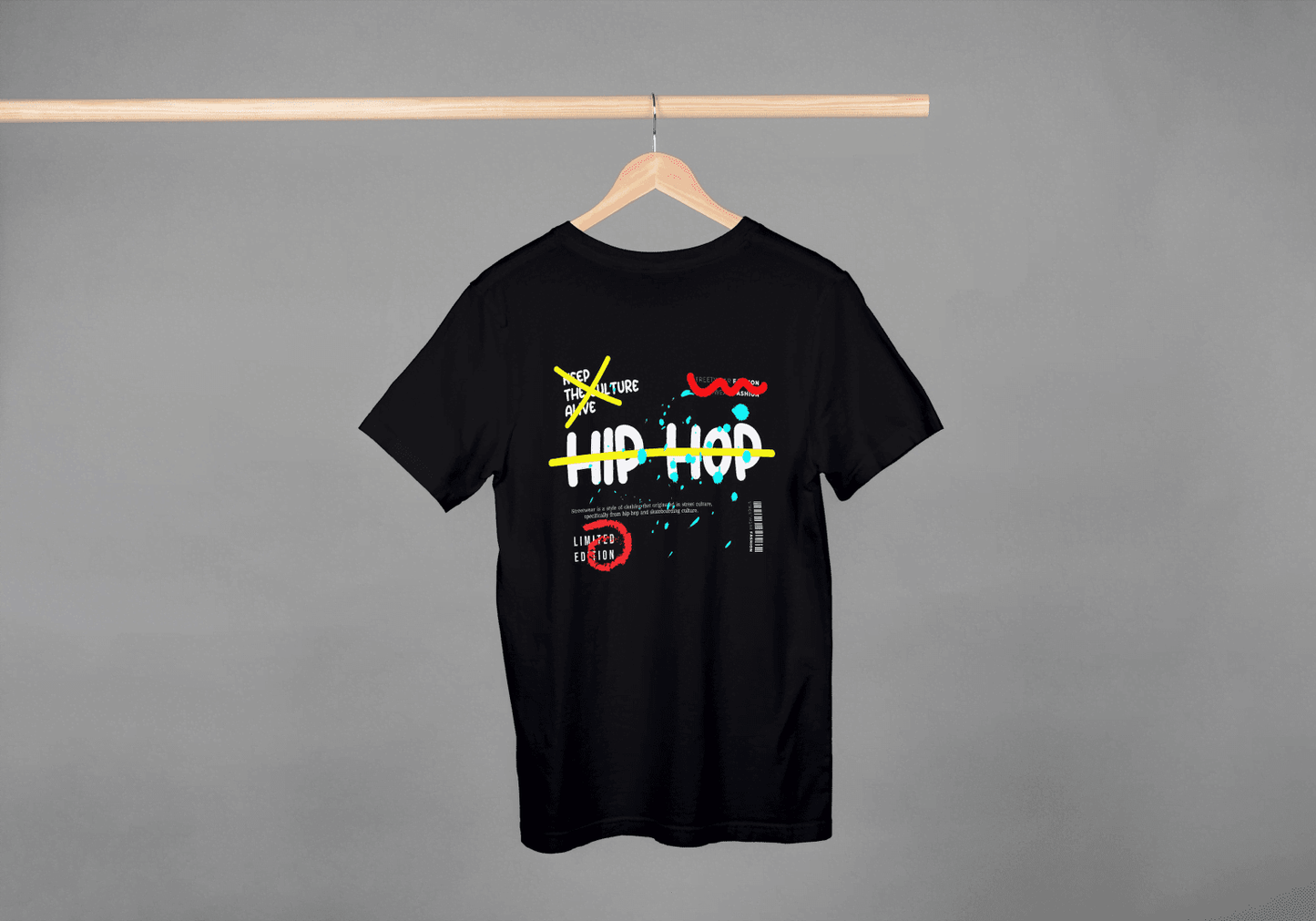 Keep The Culture Alive Hip Hop: Streetwear Graphic Tee - Essentia Attire