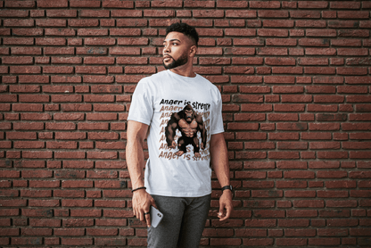 Anger is Strength Gorilla: Powerful Ape Fitness Tee - Essentia Attire