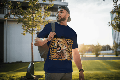 Confidence Cheetah: No Competition Motivational Tee - Essentia Attire