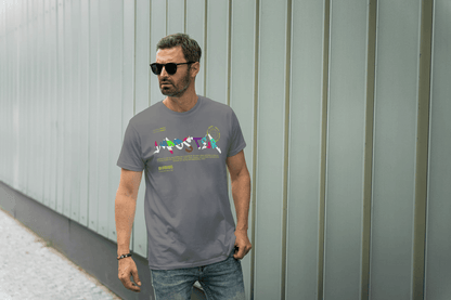 Abstract Glitch Art: Masterpiece Graphic Tee - Essentia Attire
