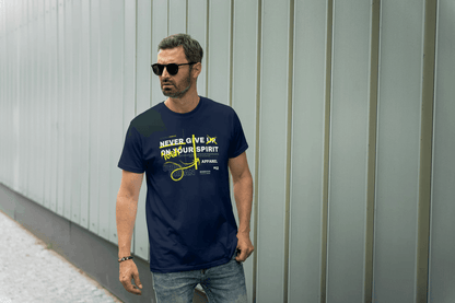 Never Give Up On Your Spirit: Motivational Urban Tee - Essentia Attire