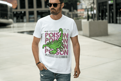 Poison Scorpion Graphic: Limited Edition Streetwear - Essentia Attire