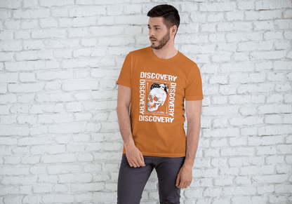 Discovery Skull Streetwear: Exploration Graphic Tee - Essentia Attire