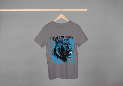 Black Beast: Blue Eye Panther Power Tee - Essentia Attire