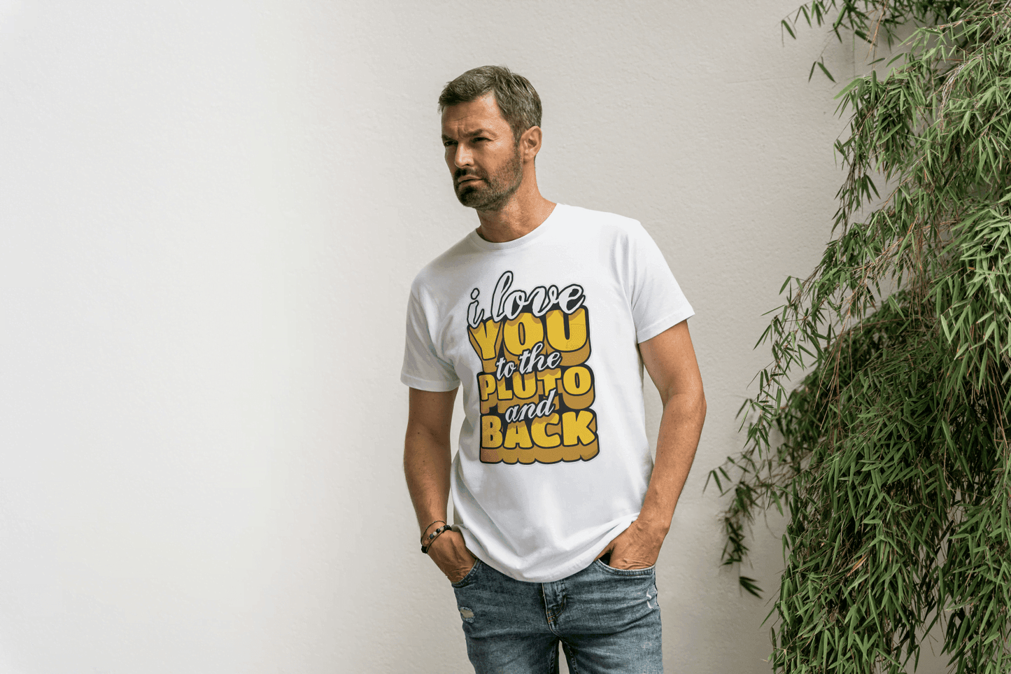 I Love You to Pluto and Back: Cosmic Love Tee - Essentia Attire