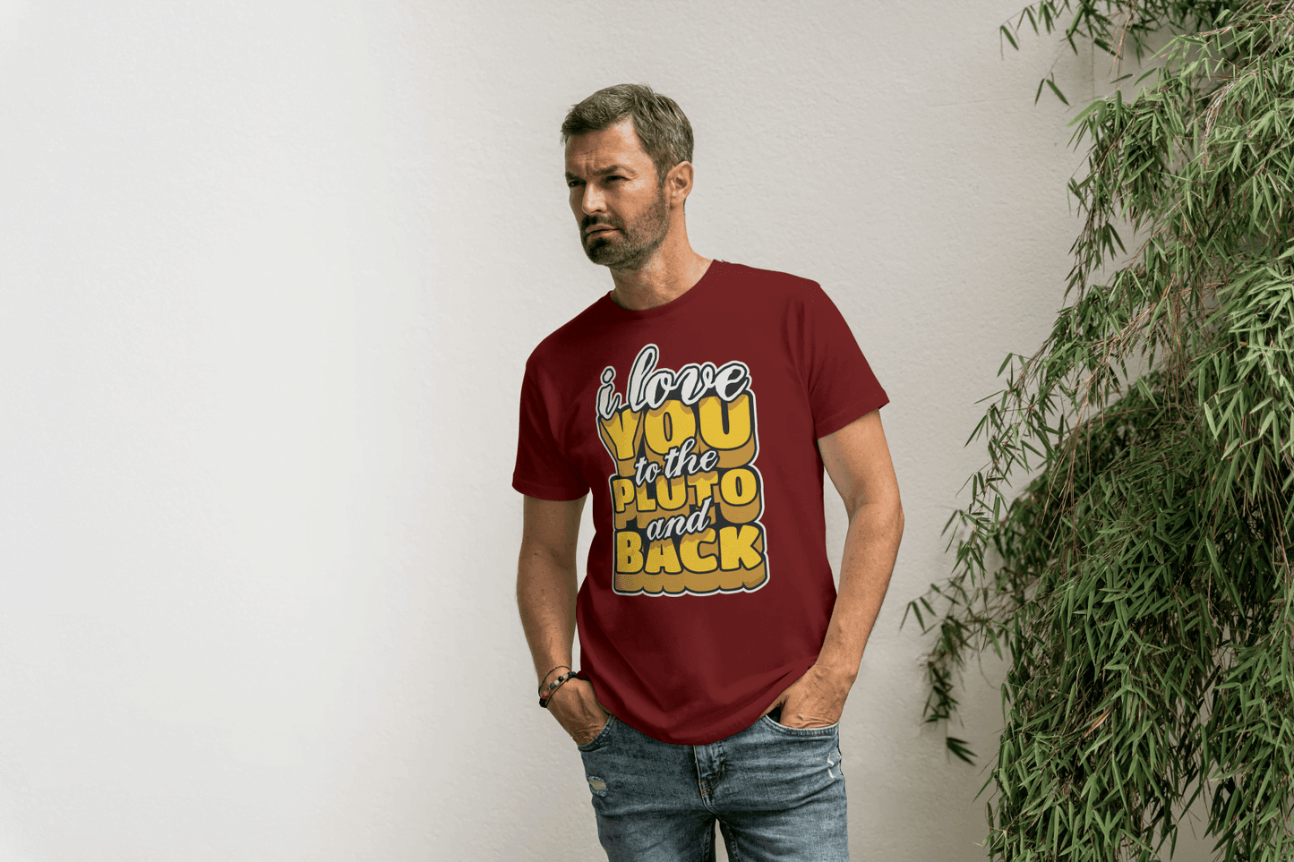I Love You to Pluto and Back: Cosmic Love Tee - Essentia Attire