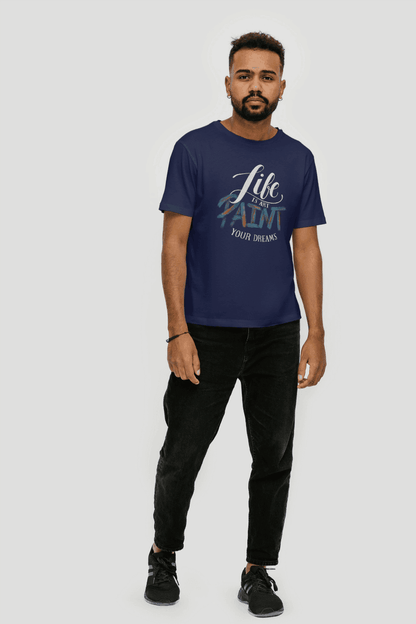 Life is Art Paint Your Dreams: Inspirational Tee - Essentia Attire