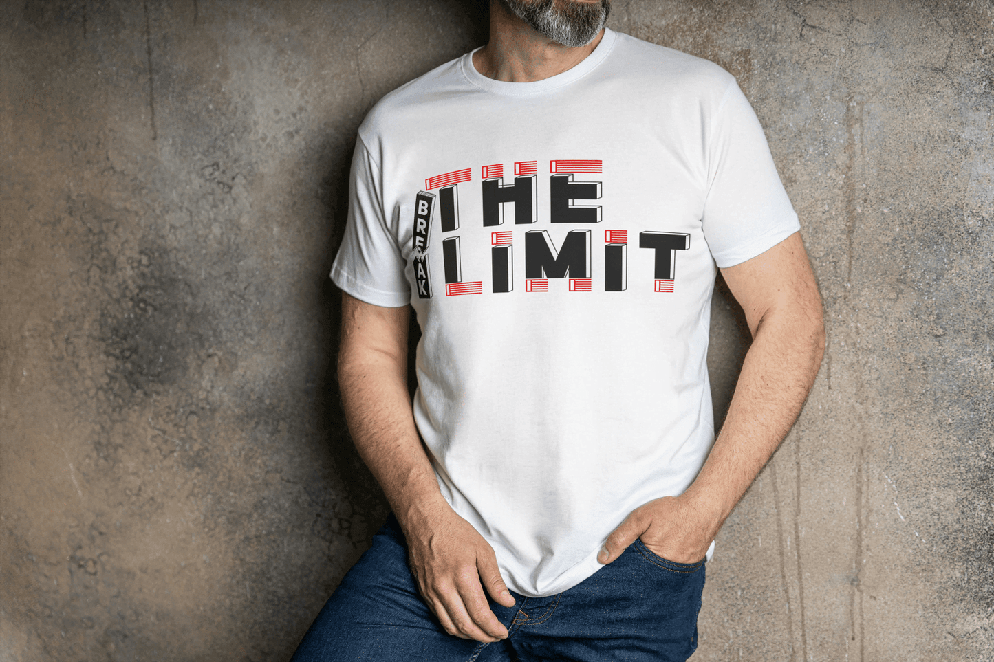 Break The Limit Motivational: Inspirational Quote Tee - Essentia Attire