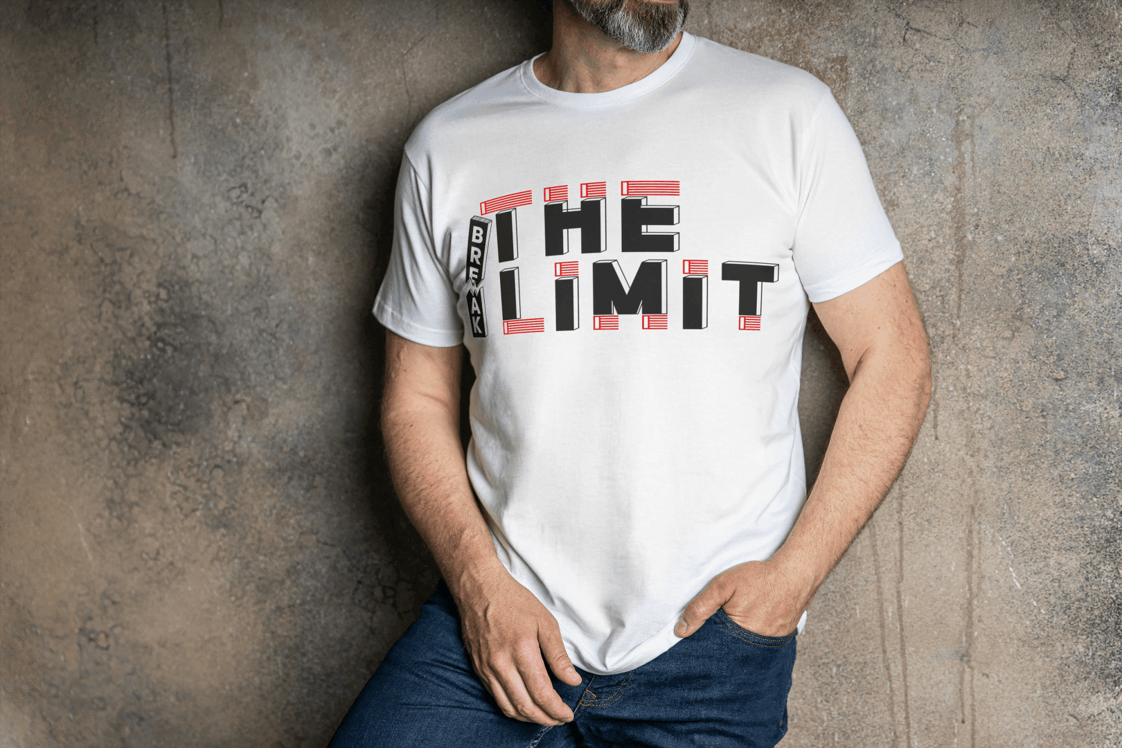 Break The Limit Motivational: Inspirational Quote Tee - Essentia Attire