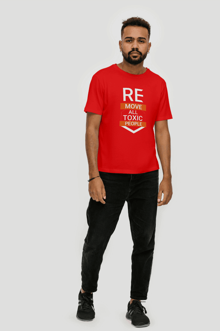 Remove All Toxic People: Positive Boundaries Tee - Essentia Attire