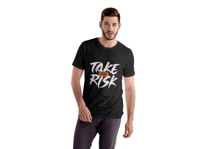 Take The Risk Motivational: Bold Inspirational Tee - Essentia Attire