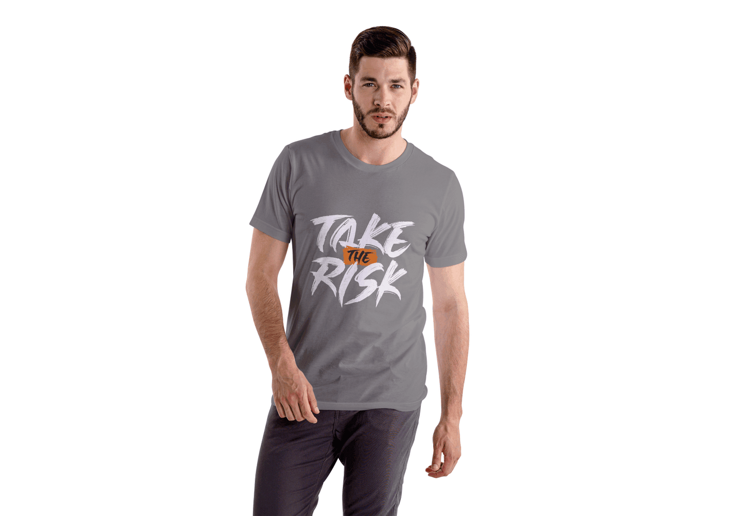 Take The Risk Motivational: Bold Inspirational Tee - Essentia Attire
