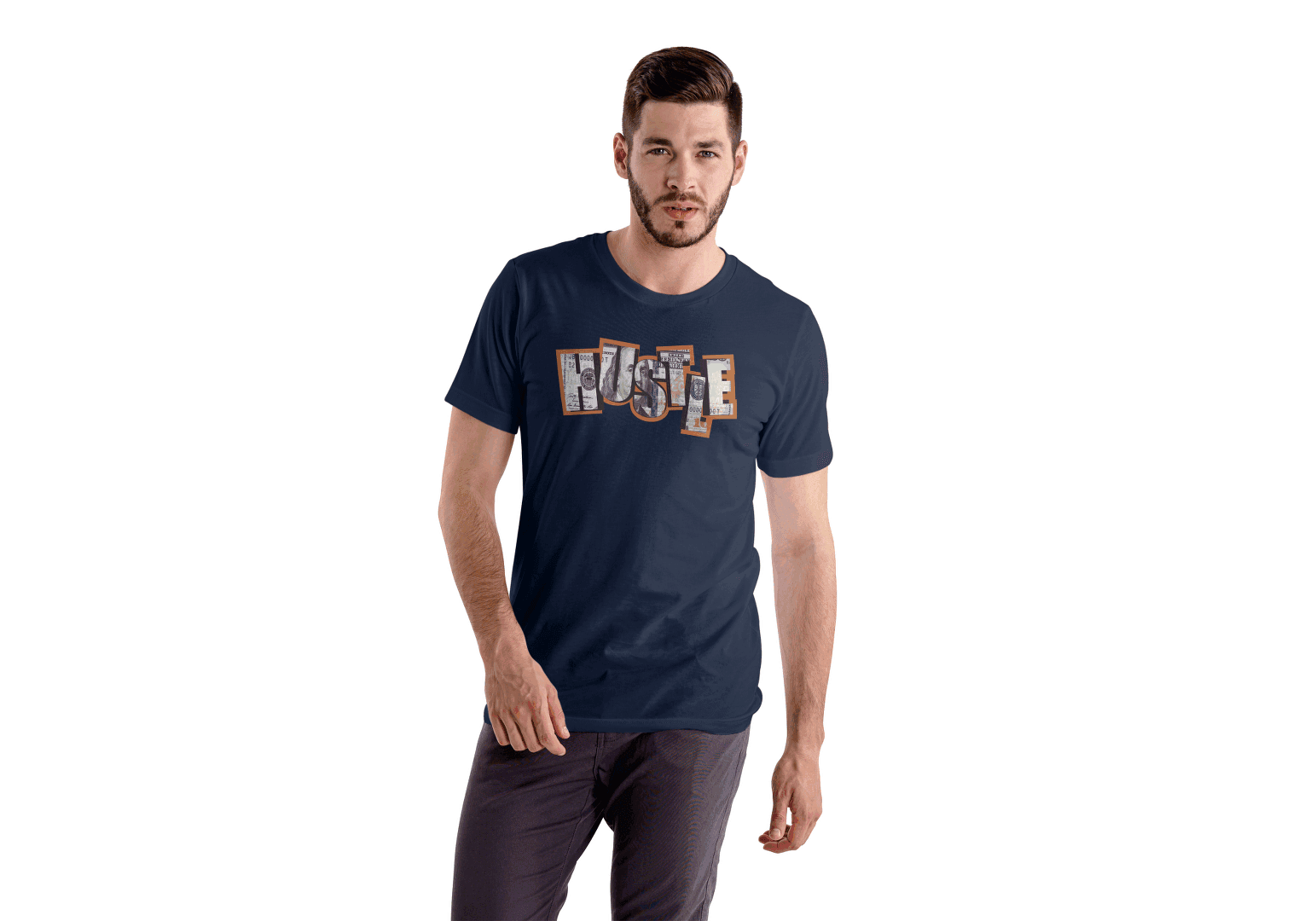 HUSTLE Money Print: Ambition Tee - Essentia Attire