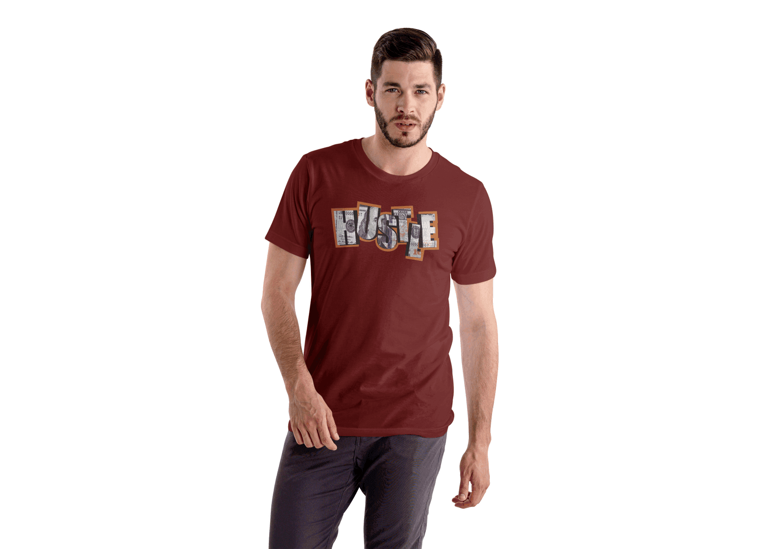 HUSTLE Money Print: Ambition Tee - Essentia Attire