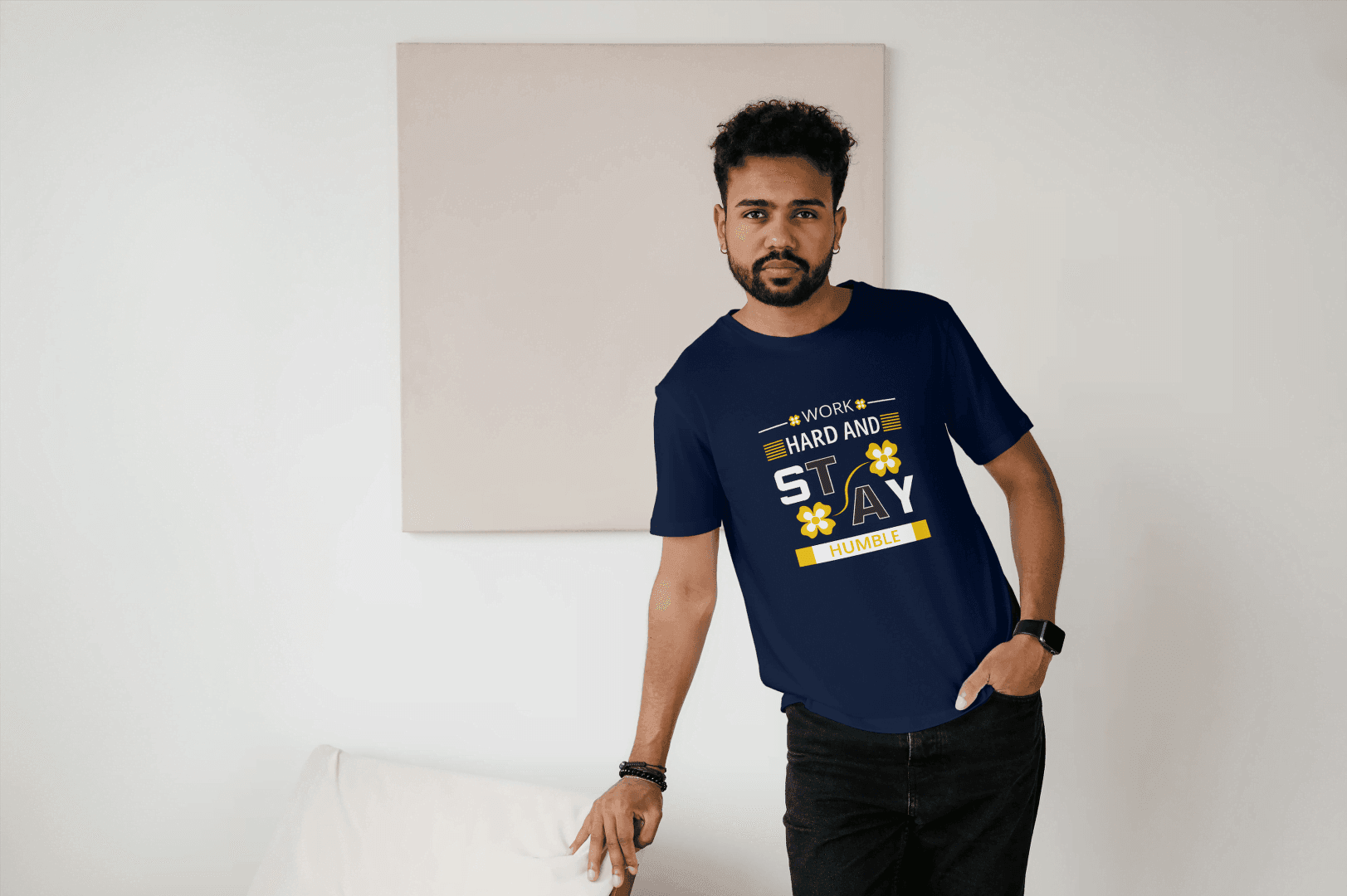 Work Hard Stay Humble Motivational: Perseverance Tee - Essentia Attire
