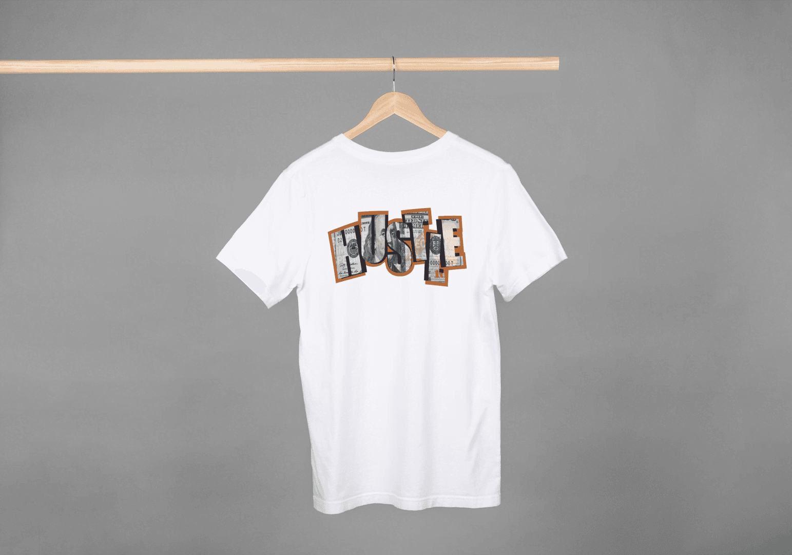 HUSTLE Money Print: Ambition Tee - Essentia Attire