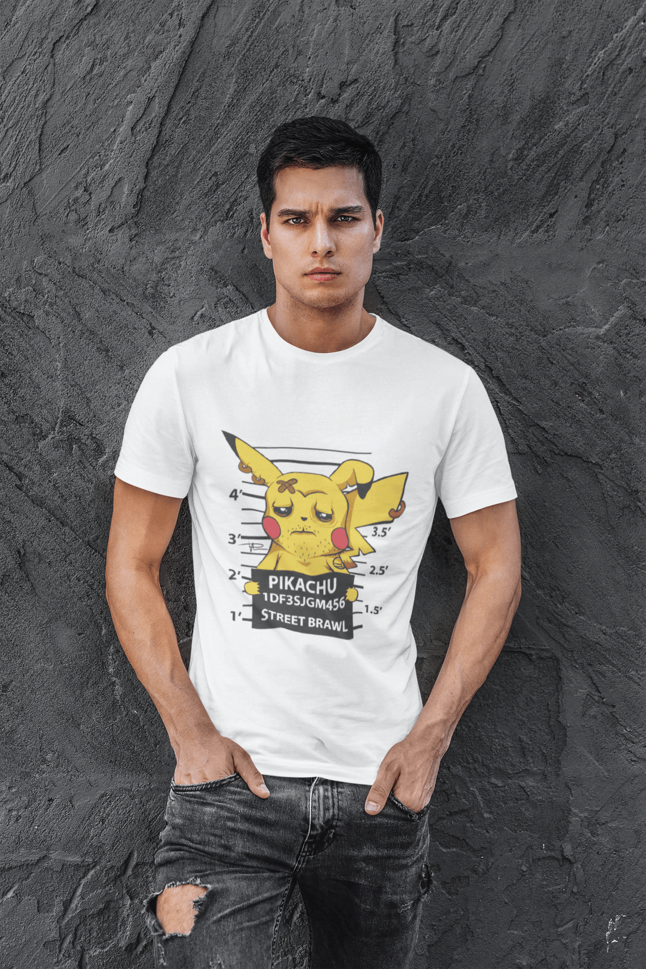 Pikachu "Street Brawl" Pokémon:  Dazed & Confused Electric Type Graphic Tee - Essentia Attire